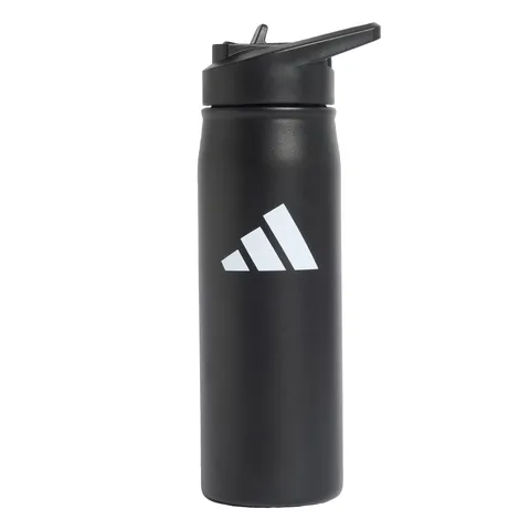 adidas Mixte Metal Bottle Straw 0.6 liter, black/black, One size