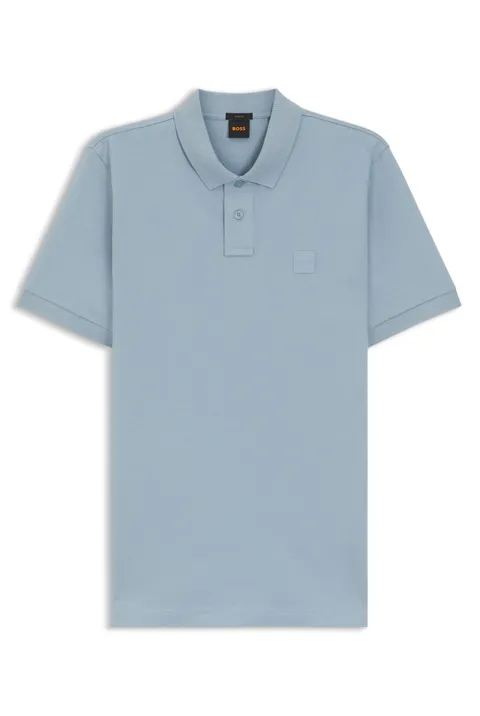 Boss Polo da Uomo, Light/Pastel Blue 458, XXL