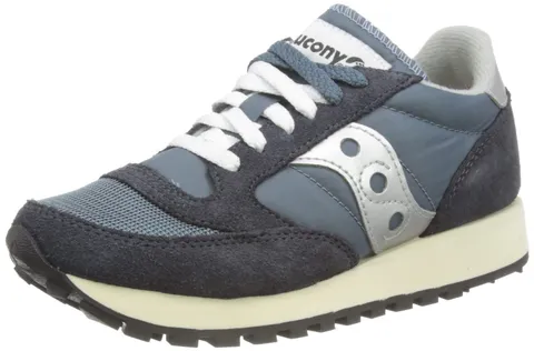 Saucony Jazz Original Vintage, Sneaker Uomo, Blue Navy Silver, 48 EU