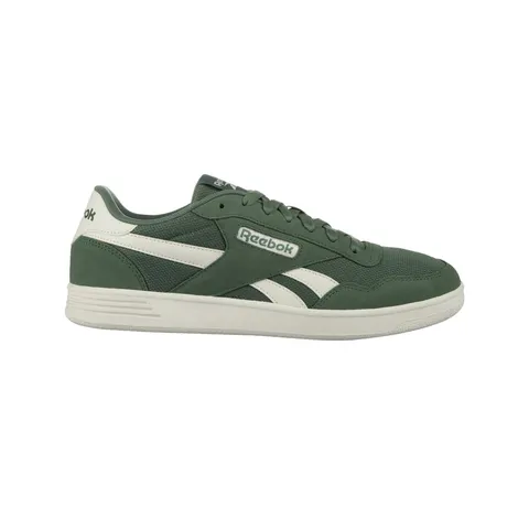 Reebok Unisex Court Advance Sneaker, Verde fielo/Calco/Calco, 40,5 EU
