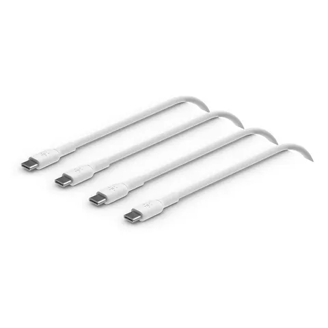 Belkin - Pack de 2 cables PVC USB-C vers USB-C blanc 1m