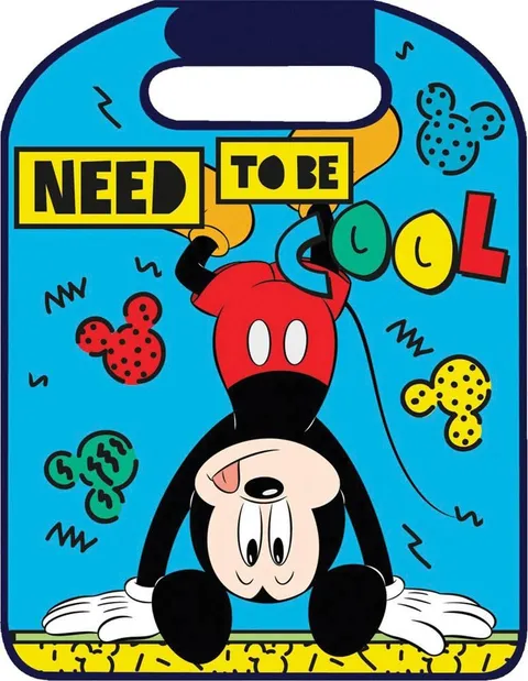 Proteggisedile auto sedile anteriore Mickey Mouse azzurro Topolino bambini