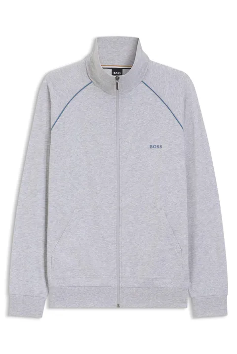 BOSS Giacca loungewear da uomo, 053light/grigio pastello, L