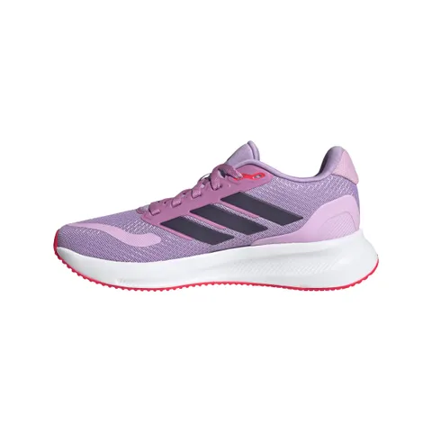 adidas Unisex - Bambini e Ragazzi Runfalcon 5 Junior Shoes, Powder Plum/Aurora Plum/Lucid