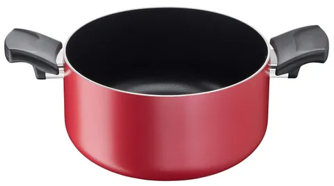 Lagostina Cucina Mediterranea Casseruola Fonda 2 Maniglie per Induzione, Alluminio
