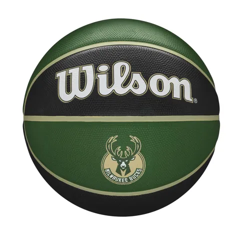 Wilson Pallone da Basket NBA TEAM Tribute BSKT, Utilizzo Outdoor, Gomma, Misura 7