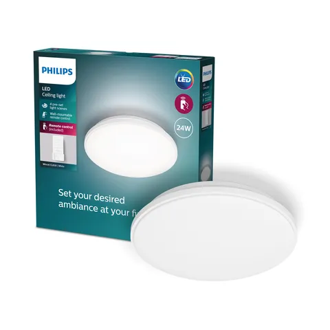 Philips Wincel Plafoniera LED rotonda 4W dimmerabile