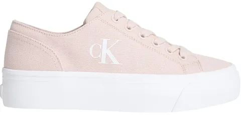 Calvin Klein Sneakers Vulcanizzate Flatform Rosa
