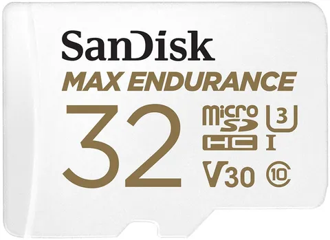 SanDisk MAX Endurance Video Monitoring for Dashcams & Home Monitoring 32 GB microSDHC