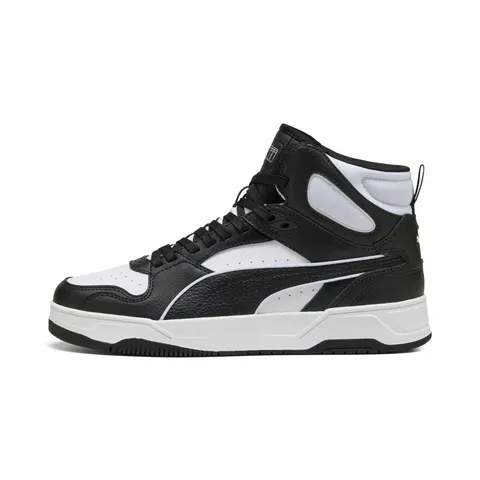 Puma Unisex Rbd Break MidSneaker, Puma Bianco Puma Nero Puma Bianco, 48.5 EU
