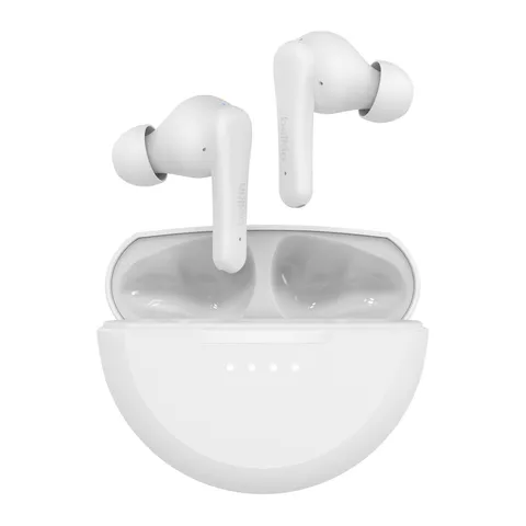 Belkin SoundForm Rhythm Auricolari true wireless con microfono, ricarica USB-C rapida, 28