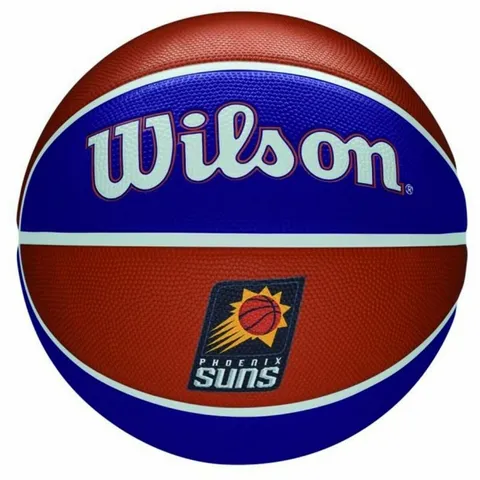 Wilson Pallone da Basket NBA TEAM Tribute BSKT, Utilizzo Outdoor, Gomma, Misura 7
