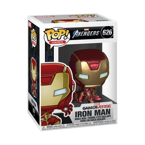 Funko POP! Marvel: Avengers Game - Iron Man - Stark Tech Suit - Figurina in vinile da