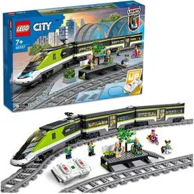 LEGO City Treno Passeggeri Espresso - Include Trenino Giocattolo Telecomandato con Fari