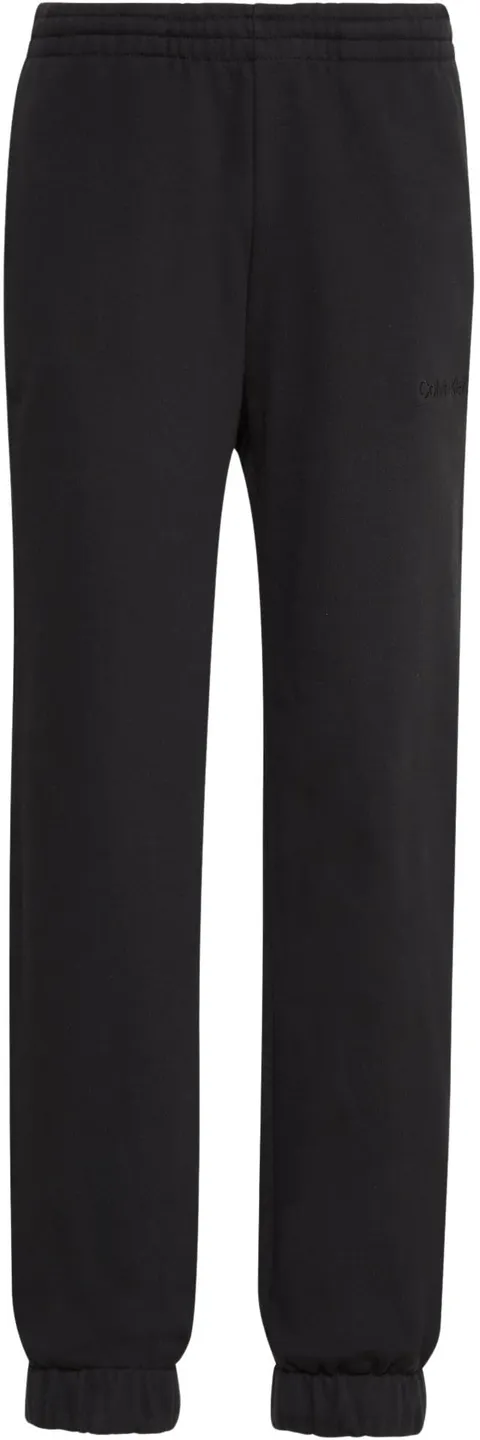 Calvin Klein Donna Pantaloni da Jogging con Logo, Nero (Black), XL