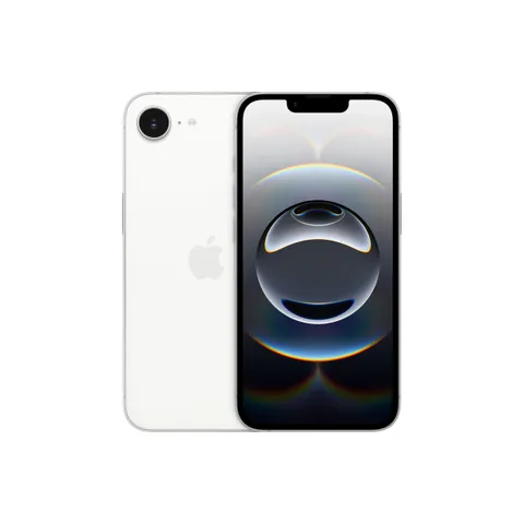 Apple iPhone 16e 512GB bianco fotocamera 48MP
