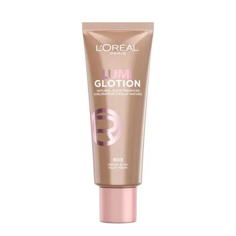 L'Oréal Paris Lumi Glotion Illuminante Liquido, 903 Medium Glow, 40 ml