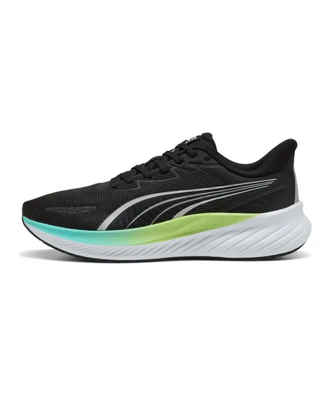 PUMA Scarpe da Running Pounce Lite 2 Unisex 40, Black Intense Mint Sunny Lime Green