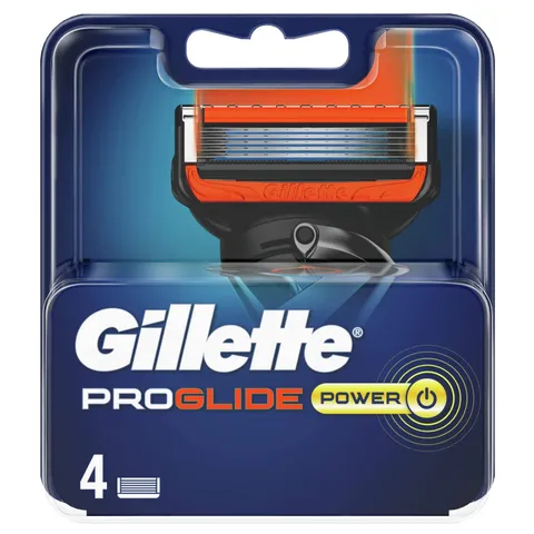 Gillette Fusion 5 Proglide Power Lamette da Barba, per Rasoio di Sicurezza, Confezione da