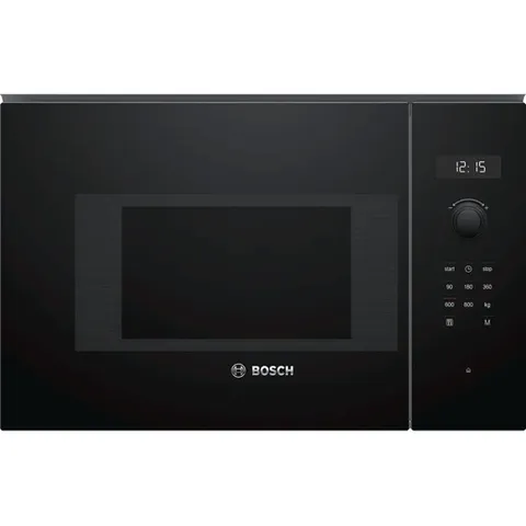 Bosch BFL524MB0, Serie 6, Microonde da incasso, 7 Programmi automatici cottura, Display