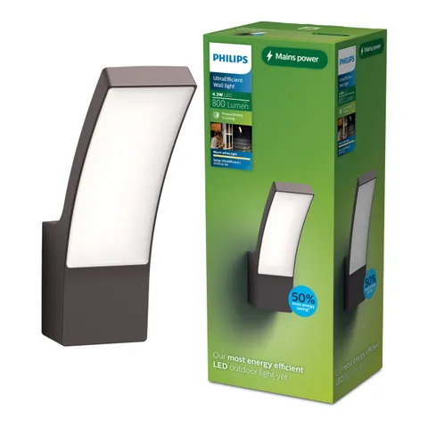 Philips LED Splay Lampada a Parete Esterni 3.8W Bianca Calda