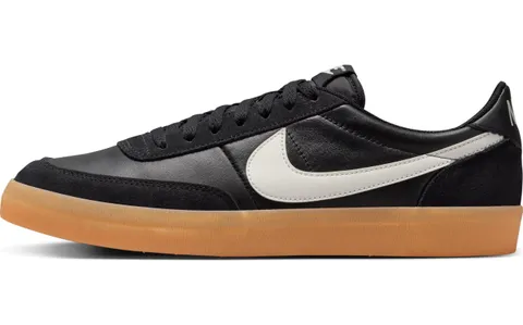 Nike 432997-070 Killshot 2 Leather Uomo, Black/Sail-Gum Yellow EU 43