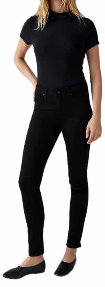 Levi's 311 Shaping Skinny, Jeans Donna, Black And Black, 29W / 28L