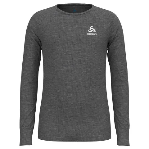 Odlo Active WARM KIDS_159229, Maglietta Unisex - Bambini e ragazzi, Odlo Steel Grey