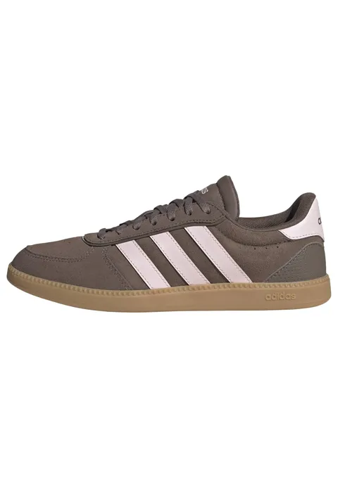 adidas Donna Breaknet Sleek Shoes, Earth Strata/Clear Pink/Gum 3, 37 1/3 EU
