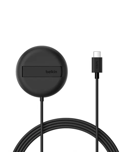 Belkin Tappetino di ricarica wireless magnetica 15 W con supporto, caricatore wireless