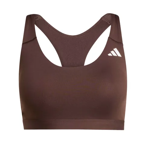 adidas Femme Optime Essentials Workout Medium Support Bra, Aurora Coffee, XL