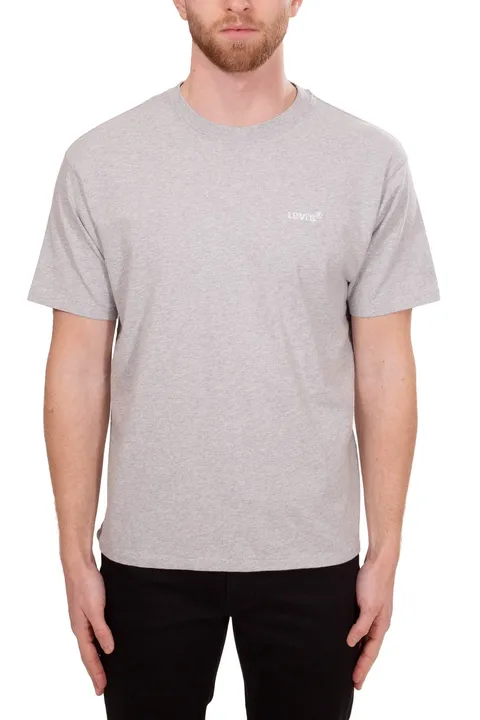Levi's Uomo Red Tab Vintage Tee, T-Shirt, Light Mist Heather, S