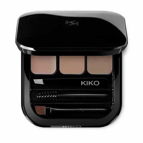 KIKO Milano Eyebrow Expert Palette - 01 | Mascara Colorato Con Fibre Per Sopracciglia