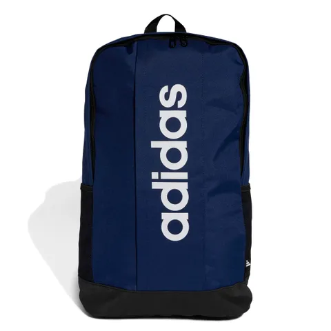 adidas Unisex - Adulto Linear Backpack, dark blue/white, One Size