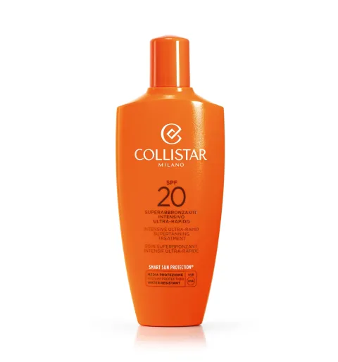 Collistar Superabbronzante Intensivo Ultra Rapido Protezione 20, Crema Viso e Corpo
