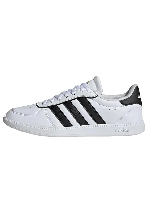 adidas Donna Breaknet Sleek Shoes, Ftwr White/Core Black/Gold Met., 42 2/3 EU