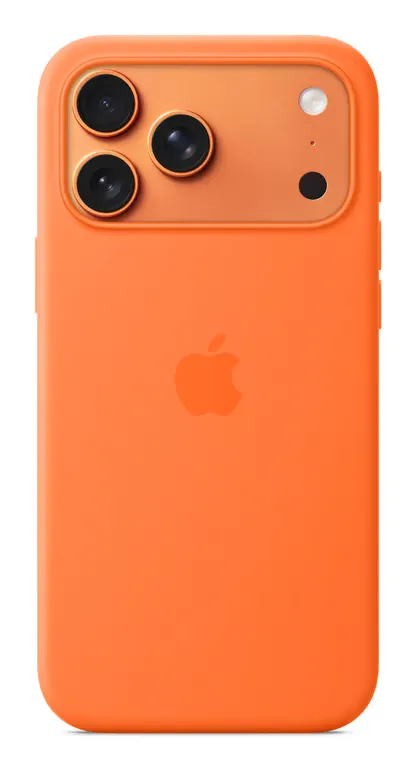 Apple Custodia MagSafe iPhone 17 Pro Max Silicone - Arancione
