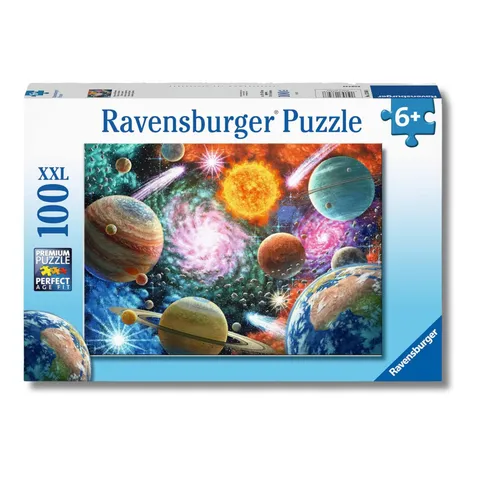 Ravensburger - Puzzle Stelle e pianeti, 100 Pezzi XXL - Puzzle Bambini 6 Anni, Giochi