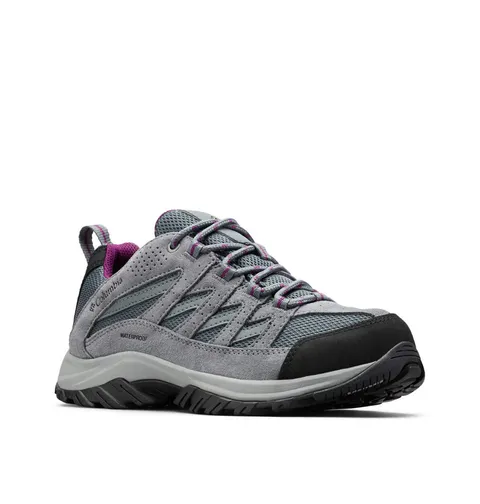 Columbia Crestwood WP, Scarpe da Trekking Basse Donna, Graphite/Wild Iris, 43 EU