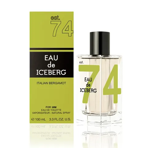 Iceberg Eau de Iceberg Italian Bergamot 100 ml, Eau de Toilette Uomo