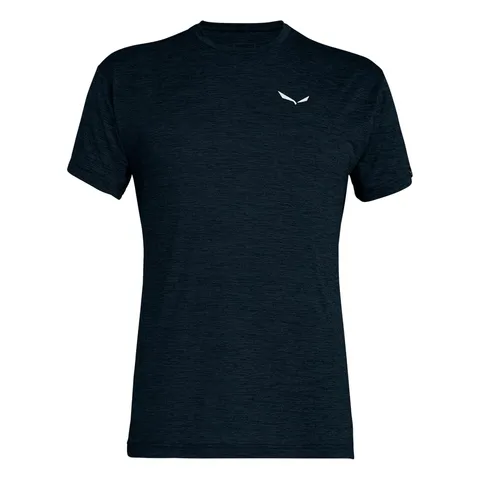Salewa PUEZ Melange Dry M S/S Tee, 5XL, Blueberry Melange