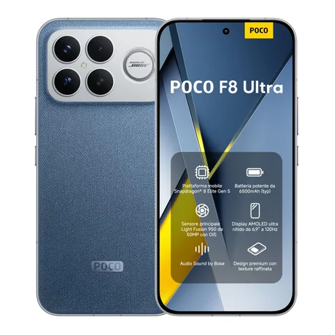 Xiaomi POCO F8 Ultra 16GB 512GB denim blu