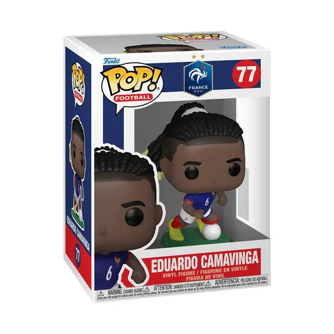 Funko POP! Football: France - Eduardo Camavinga - Figura in vinile da collezione - Idea