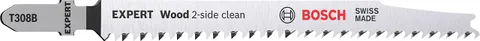 Bosch Professional 3x Lame per seghetto alternativo Expert ‘Wood 2-side clean’ T 308 B