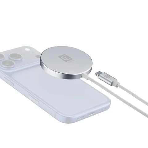 Cellularline MAG PAD Caricatore Wireless Magnetico 25W - Nuova Tecnologia Qi2
