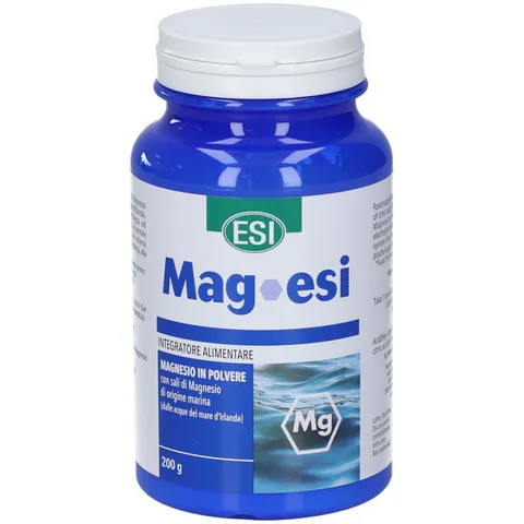 ESI, Mag-ESI Integratore Alimentare di Magnesio in Polvere, Contro Stanchezza e