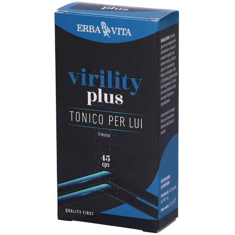 ERBA VITA Virility Plus integratore alimentare a base di estratti vegetali ad azione