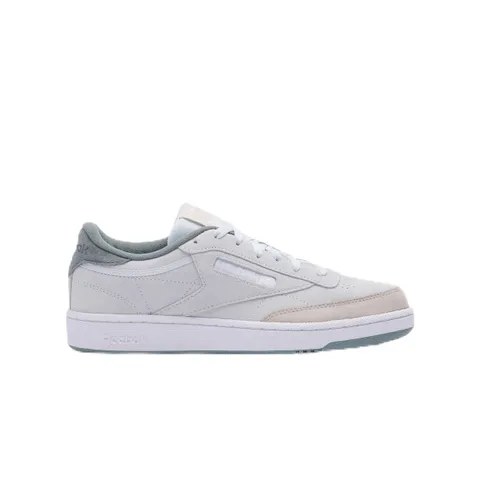 Reebok Unisex Club C 85 Sneaker, Moon/Darkfog/Moonstone, 35 EU, Moon Darkfog Moonstone
