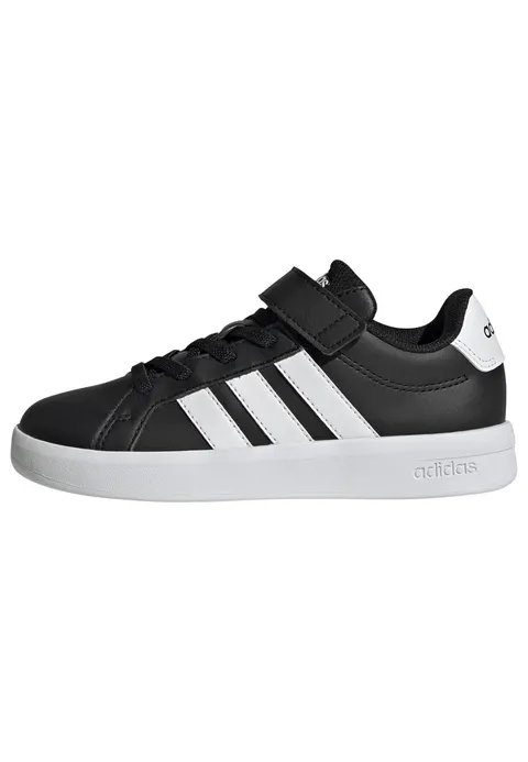 adidas Unisex - Bambini e Ragazzi Grand Court 3.0 Children Shoes, Core Black/Ftwr