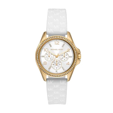 Michael Kors Orologio Pilot da donna, Movimento al quarzo multifunzione con cinturino in